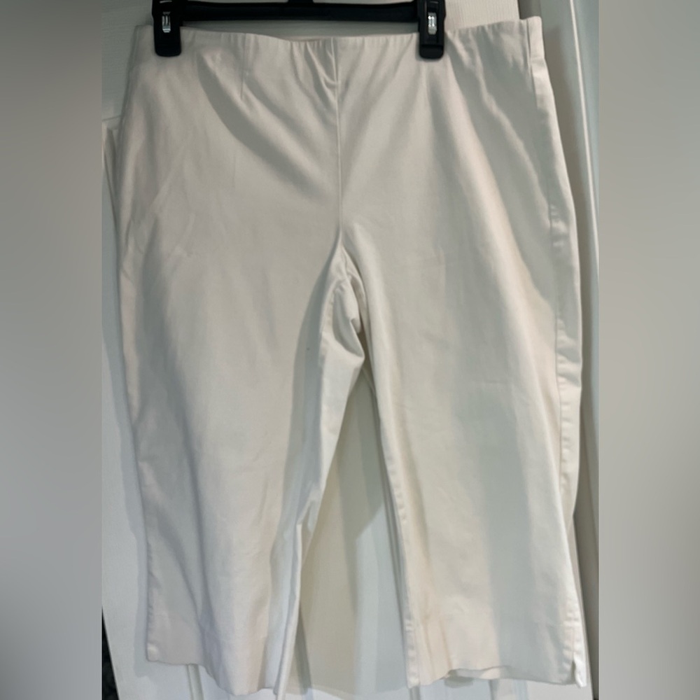 INC White Cropped Pants